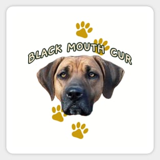 BLACK MOUTH CUR Sticker